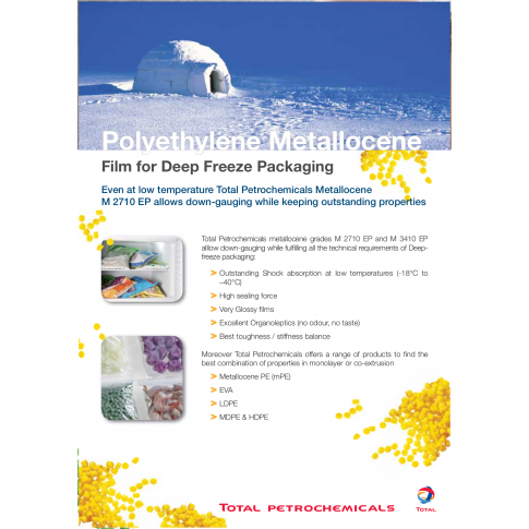 Referenzmaterialien für Tiefkühlverpackungen aus metallocen PE - Bild